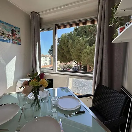 아파트 Studio Cabine 4 Pers, Terrasse, Parking, Proche Plage - Fr-1-249-421
